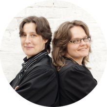 Anwältinnen Johanna Feuerhake und Maja Reuter